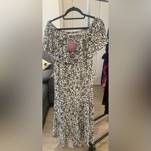 Never worn off shoulder maverick dress